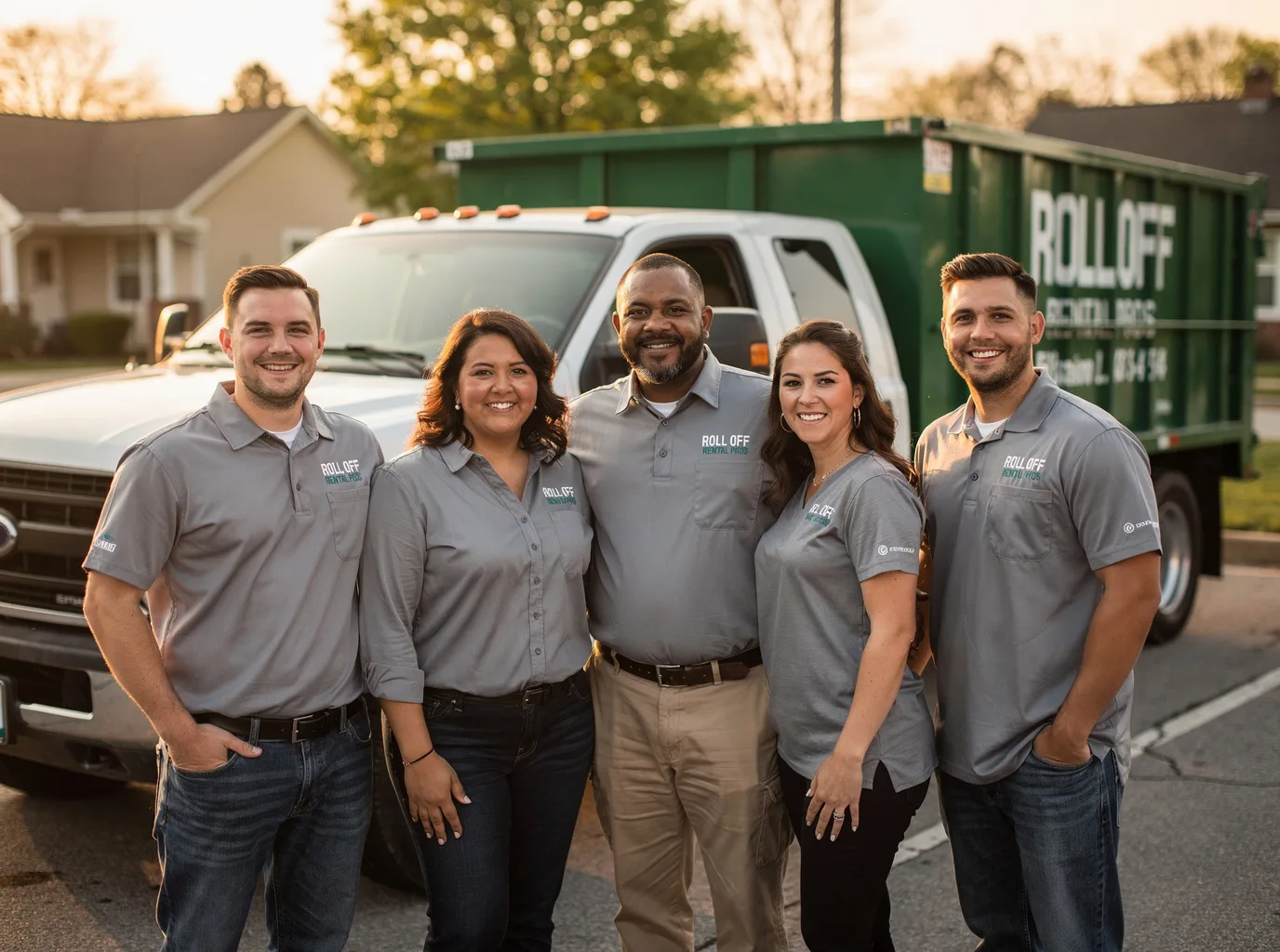 Roll Off Dumpster Rental company in Glenfield, ND